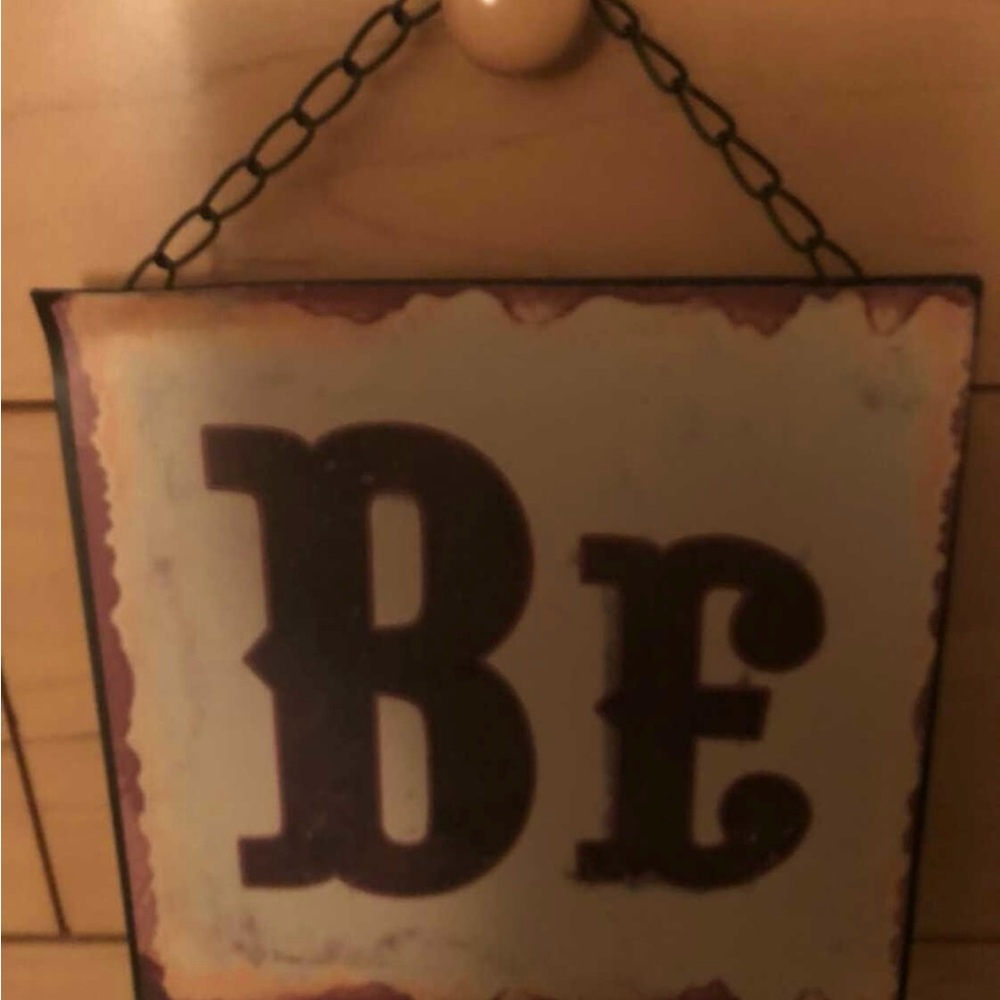 Rustic Multicolor Wall Sign - Picture 3 of 5